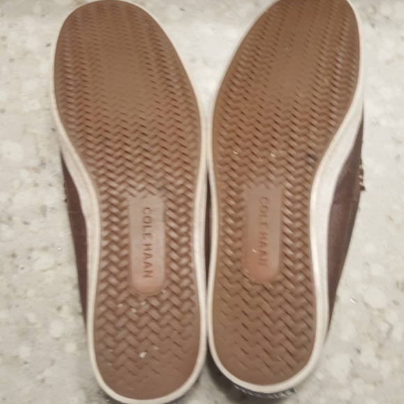 Cole Haan brown loafers. - Picture 6 of 6